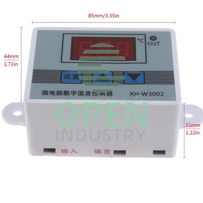 AC 110V-220V Digital LED Temperature Controller Microcomputer Thermostat