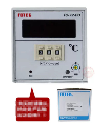 1PC Fotek TC72-DD-R3 TC-72-DD Temperature Controller Free Ship