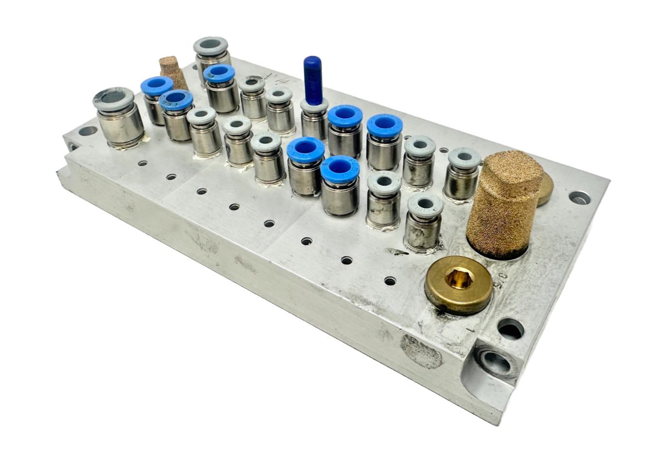 used Festo CPV14-VI-P8-1/8-B Multi-Pin Pneumatic Manifold 152427 - FESTO