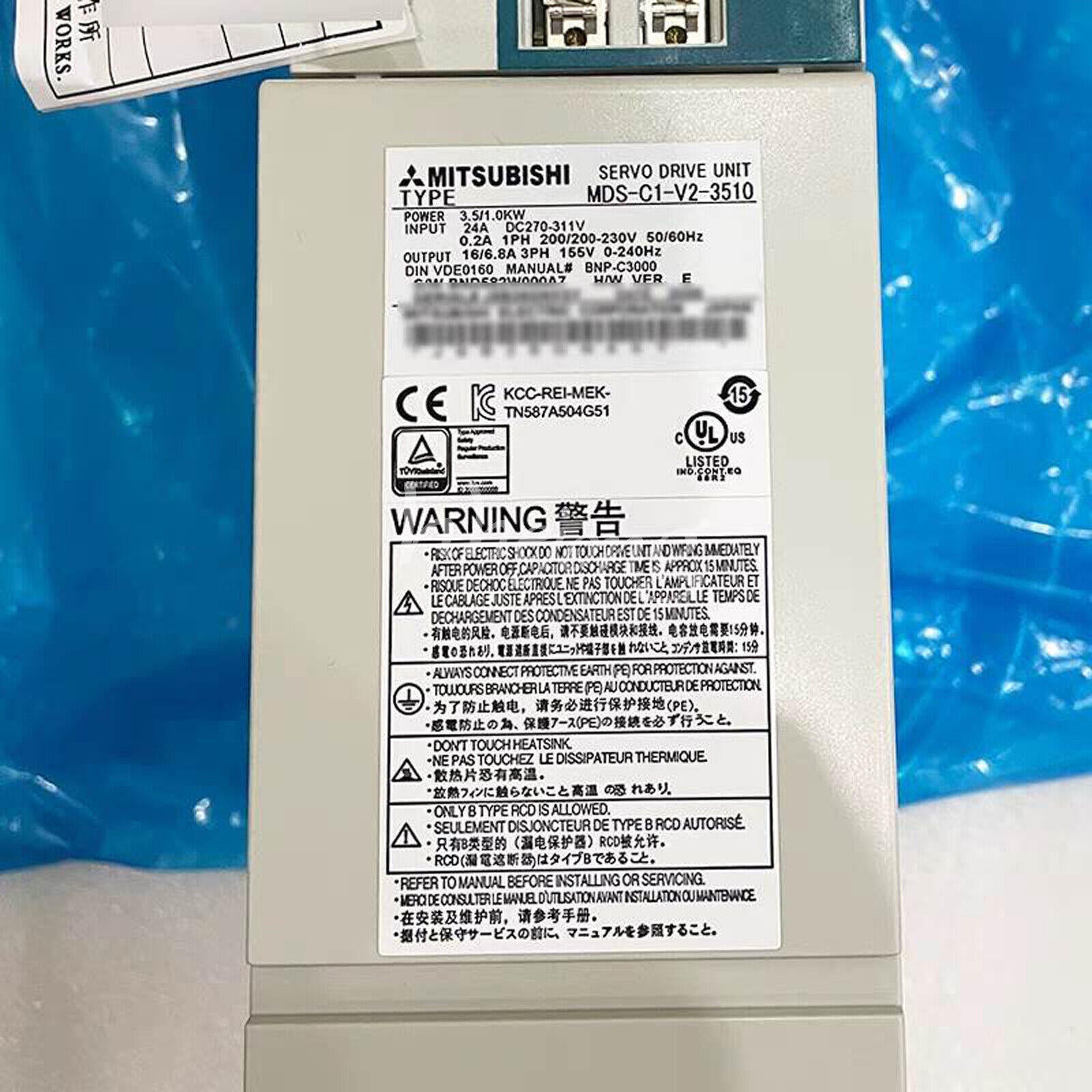 1PCS Mitsubishi Servo Drive MDS-C1-V2-3510 - MITSUBISHI