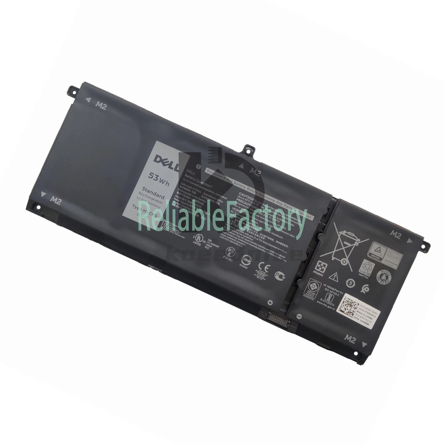 OEM 53Wh H5CKD Battery For Dell Inspiron 5300 5301 5401 5402 Latitude 3410 3510