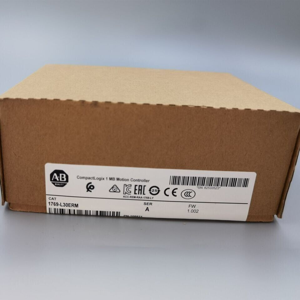 NEW Factory Sealed AB 1769-L30ERM CompactLogix 1 MB Motion Controller 1769L30ERM with Factory Sealed - COMPACTLOGIX