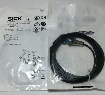 New Sick Ime12-08npszw2k Proximity Sensor Fast - SICK