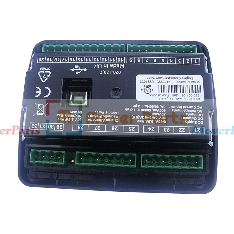 DSE4520 Genset Control Panel Generator Controller DSE4520MKII For Deep Sea #C