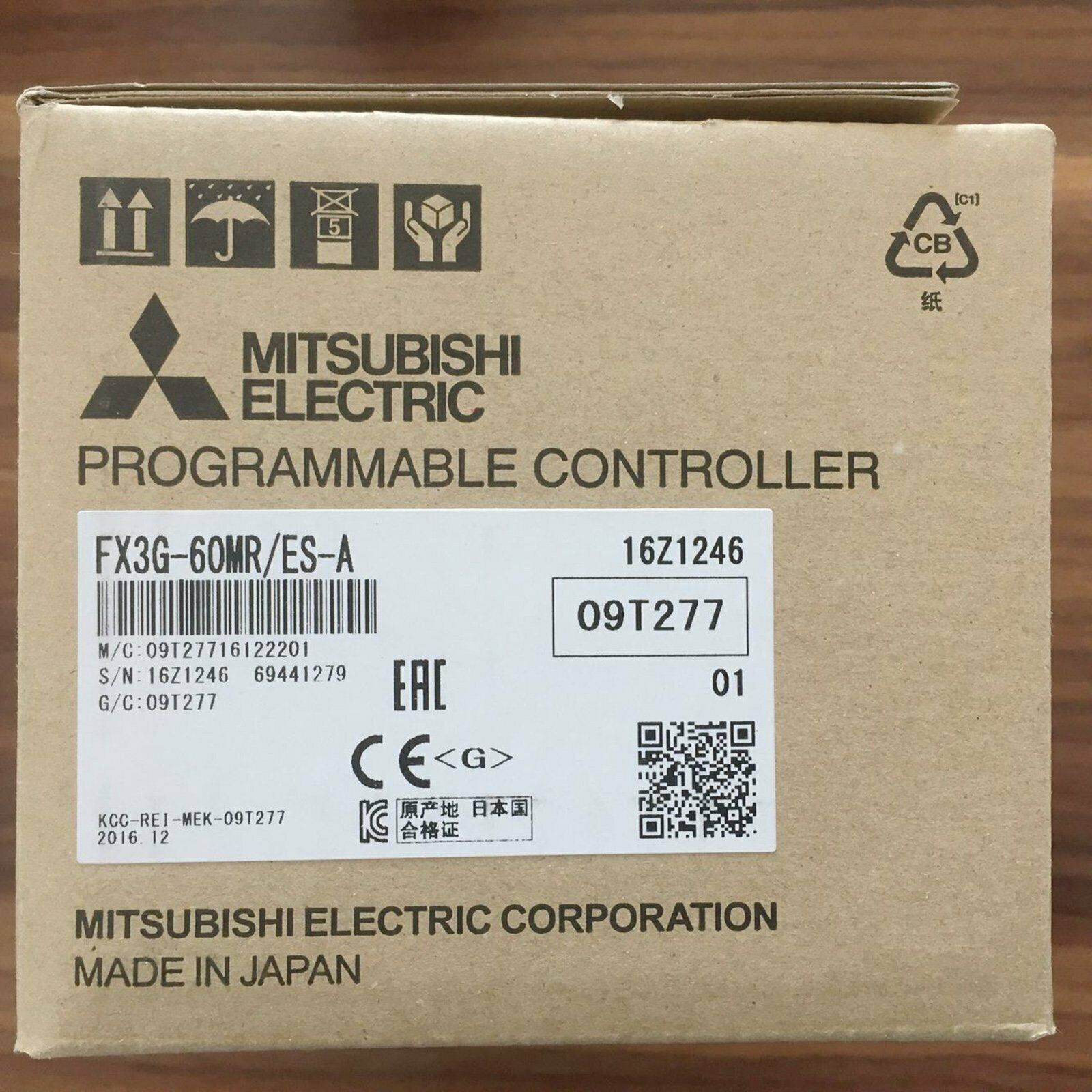 Mitsubishi FX3G-60MR/ES-A PLC 1-PC IN BOX 1 YEAR - MITSUBISHI
