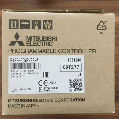 Mitsubishi FX3G-60MR/ES-A PLC 1-PC IN BOX 1 YEAR - MITSUBISHI
