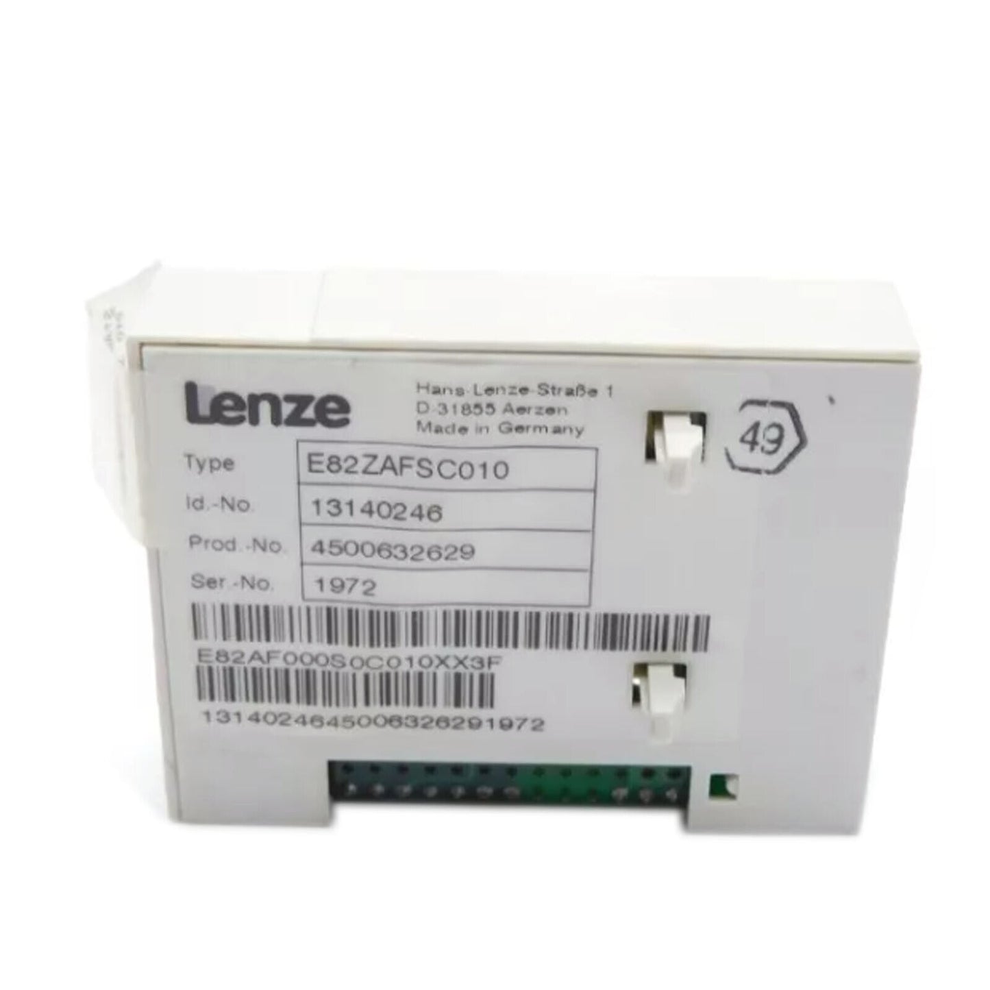 8200 E82ZAFSC010 Vector Standard Module - LENZE