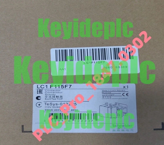 1PCS Schneider LC1F115F7 3-Pole Contactor 600VAC 115amp Fast ship