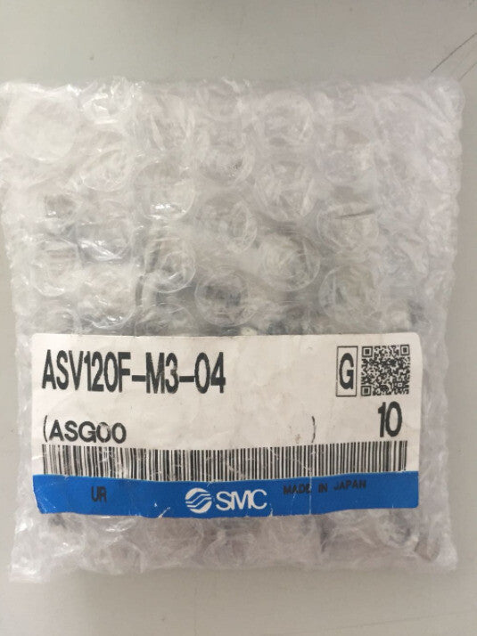 1Bag/10pcs SMC ASV120F-M3-04 Speed Exhaust Control Valve Fittings