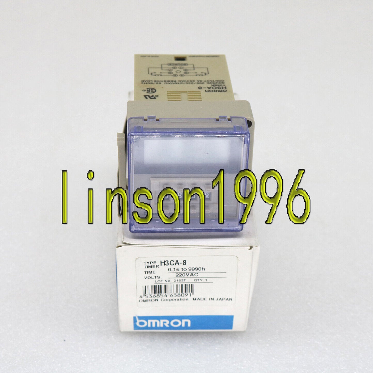 Omron Timer H3CA-8 220VAC Fast Ship - OMRON