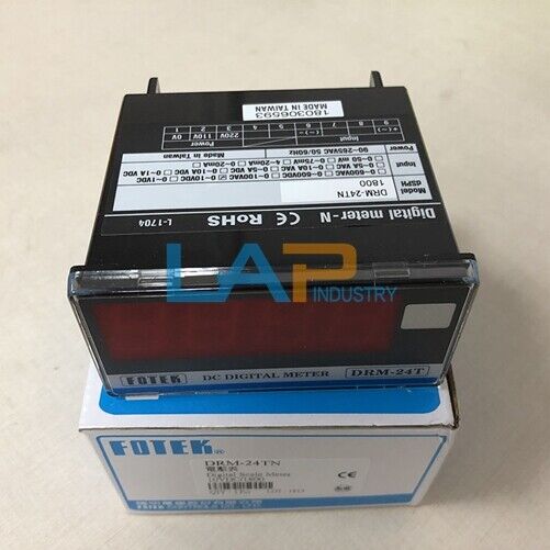 FOTEK DRM-24TN Digital Voltmeter 90-265VAC Display Meter - FOTEK