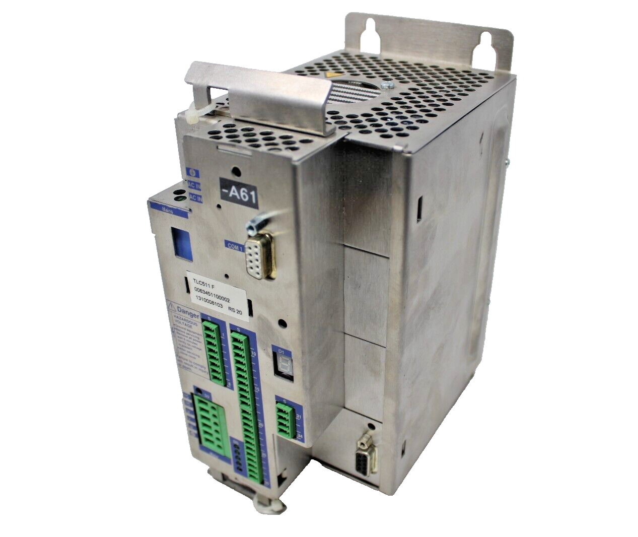 used Berger Lahr TLC511F Stepper Motor Control *No Cover* - BERGER LAHR