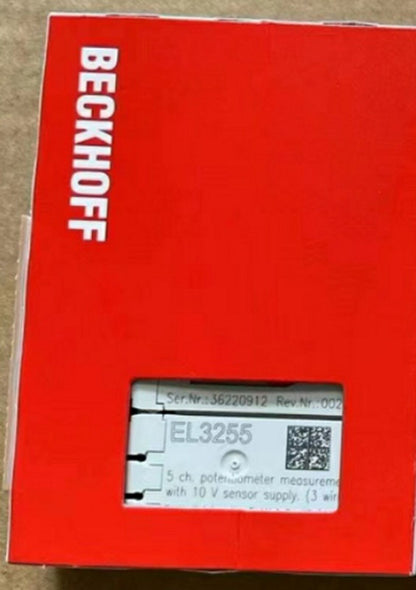 Beckhoff EL3255 PLC Module - Compact Control Solution - BECKHOFF