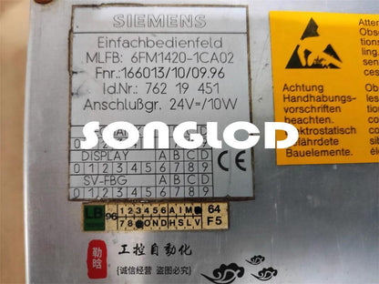 1PCS 6FM1420-1CA02 Circuit Breaker 20 Amp - OMNI-LOGIX