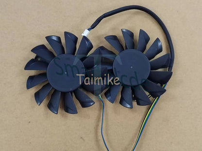 1PCS 75mm MSI Twin Frozr III Video Card Dual Fan 52mm 4Pin PLD08010S12HH