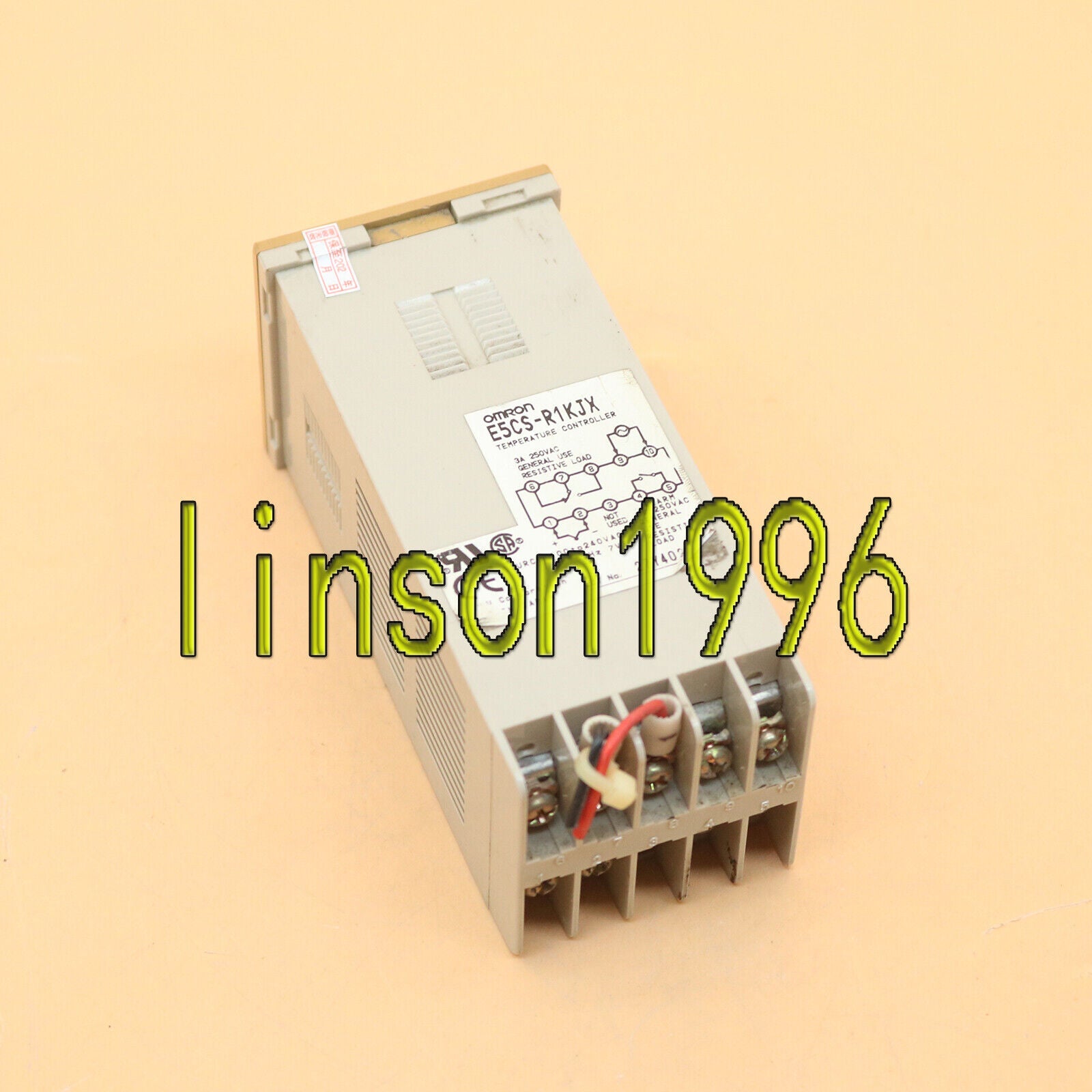 used Omron E5CS-R1KJX Temperature Controller Good - OMRON