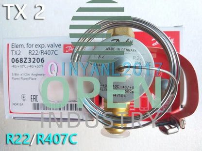 1PCS DANFOSS TX2 TEX2 068Z3206 068Z3209 R22/R407C Expansion Valve