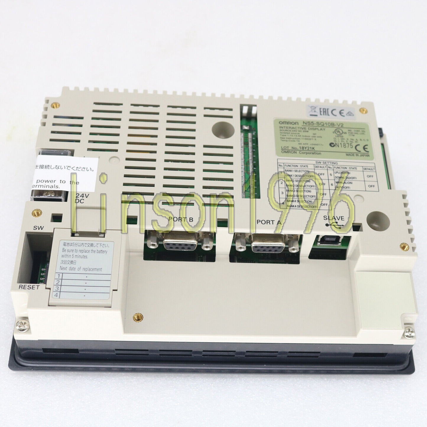 Omron Touch Screen Sensor NS5-SQ10B - OMRON