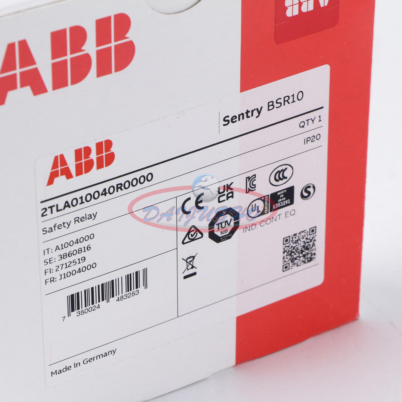 new 1PCS ABB BSR10 2TLA010040R0000 Safety Relay 24V - ABB