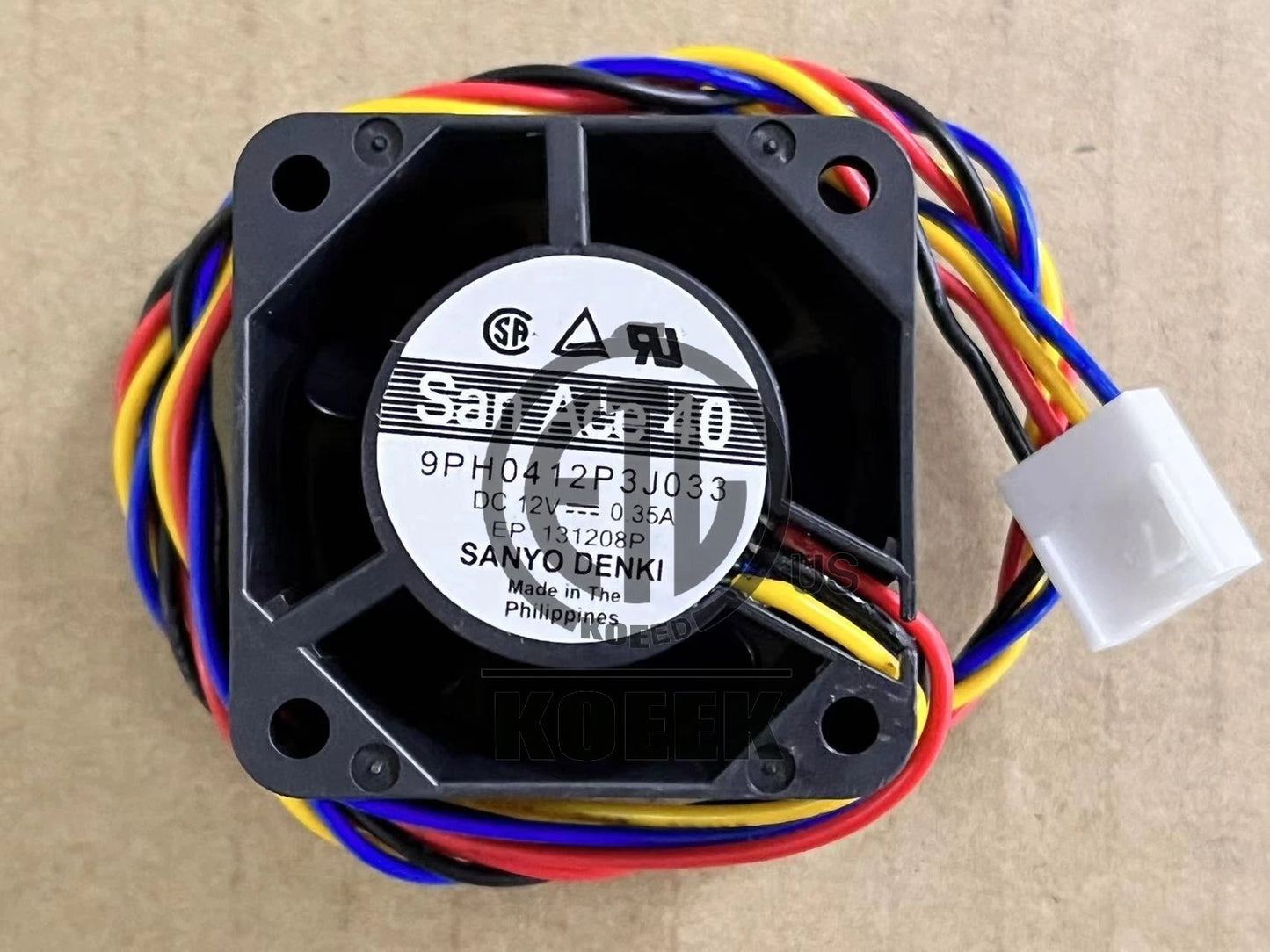 Supermicro FAN-0061L4 Sanyo Denki San Ace 40 9PH0412P3J033 1U Chassi Cooling FAN