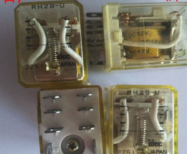 new 10PC IDEC Relay RH2B-U DC12V