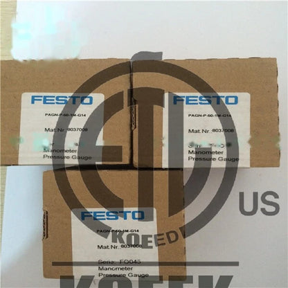 1PC FESTO PAGN-P-50-1M-G14 8037008 Replace FMA-50-10-1/4-EN Pressure gauge
