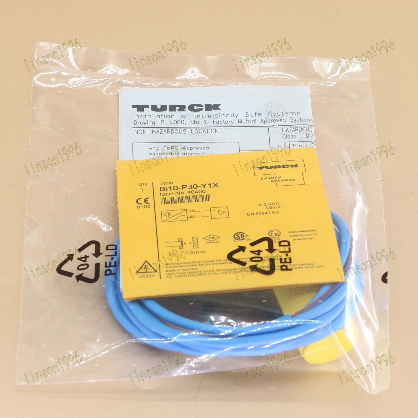 Turck BI10-P30-Y1X Proximity Switch - TURCK