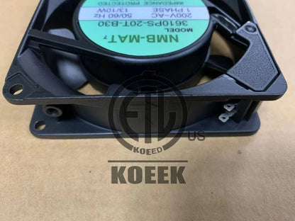 NMB-MAT 3610PS-20T-B30 fan AV200V 13/10W 90*90*25mm