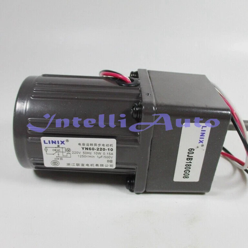 1PC LINIX YN60-220-10 60JB180G08 Fixed Speed Motor 220V 10W