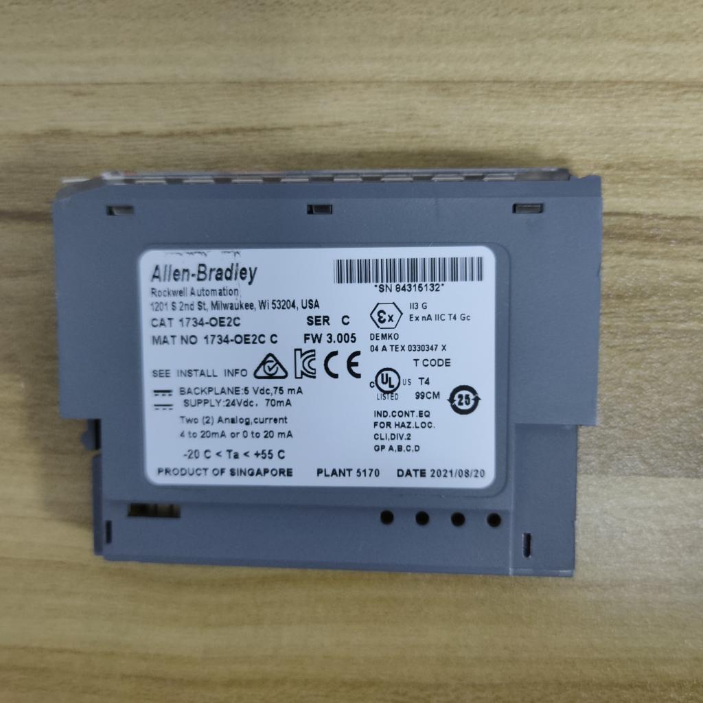 Allen-Bradley 1734-OE2C SER C POINT Analog Output Module - New Factory SEALED - ALLEN-BRADLEY