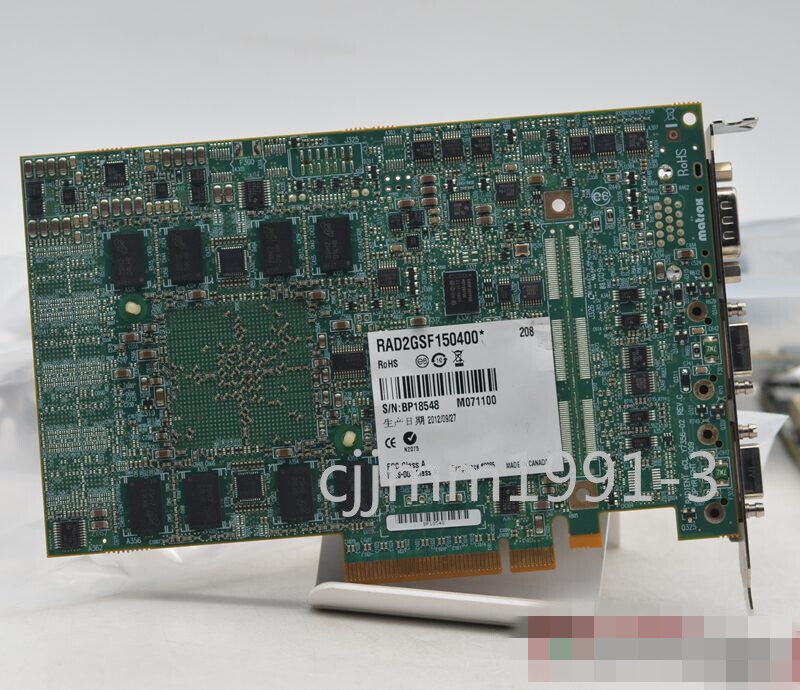 used 1PC Matrox Radient eCL RAD2GSF150400* Y7356-02 full frame grabber - MATROX
