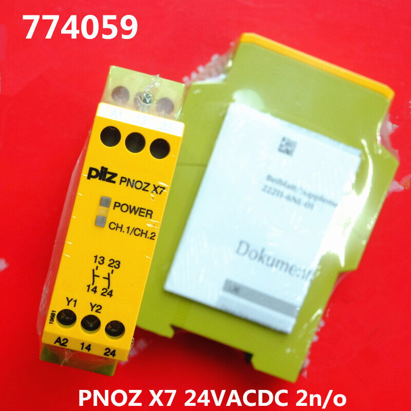 new 1pcs Pilz Safety Relay Module 774059 PNOZ X7 24VACDC - PILZ