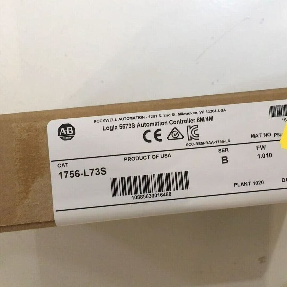 Allen Bradley GuardLogix Processor Module 1756L73S - ALLEN BRADLEY