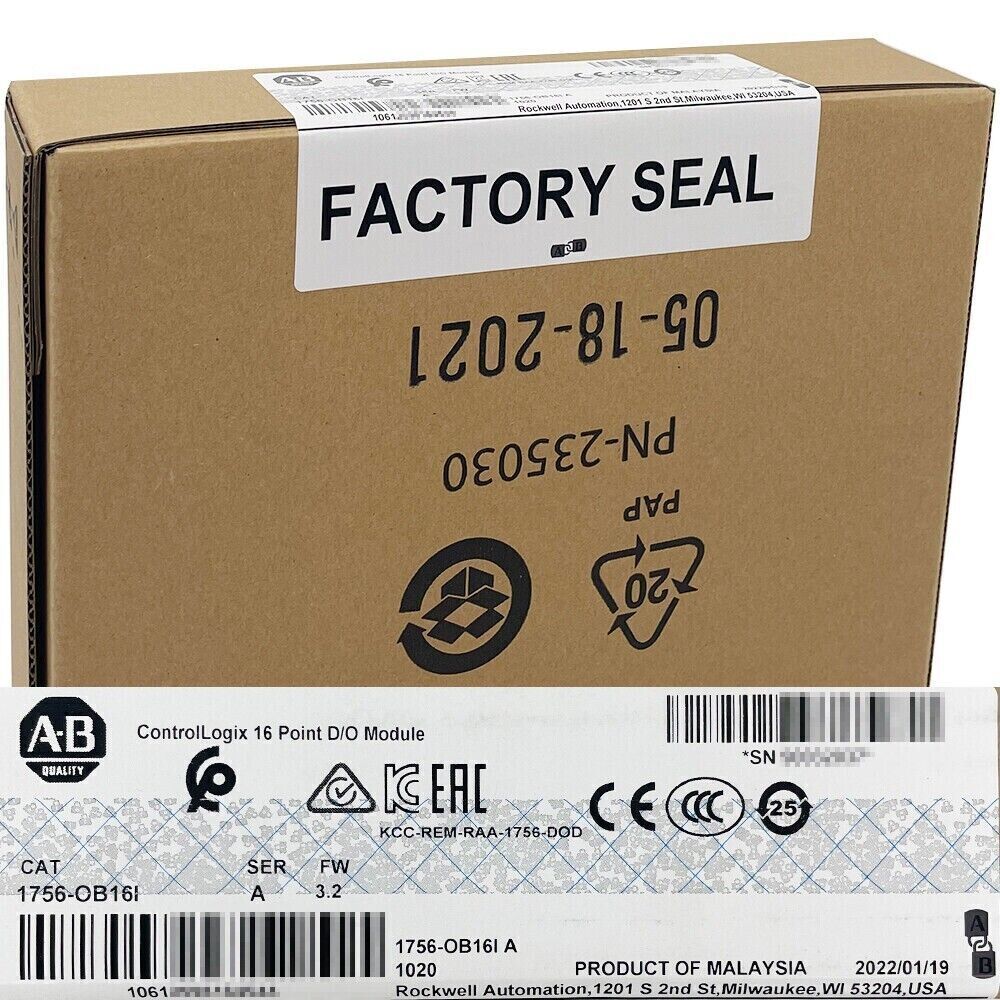 Allen-Bradley 1756-OB16I ControlLogix 16 Point Module PLC - ALLEN-BRADLEY