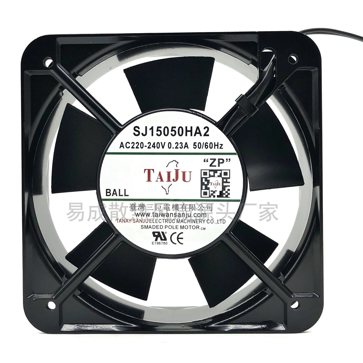 TAIJU SJ15050HA2 AC220-240V 0.23A Cabinet Axial Cooling Fan
