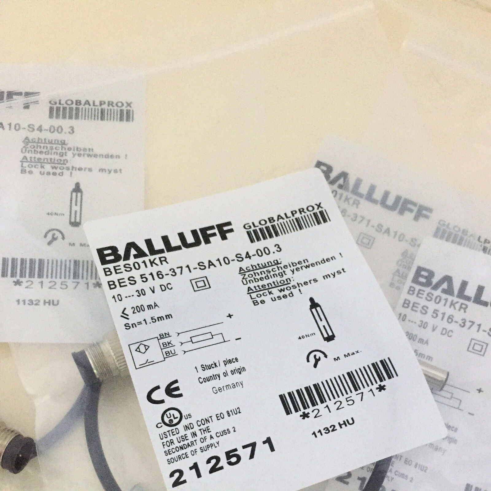 BES 516-371 sensor BES 516-371 - ONE BALLUFF