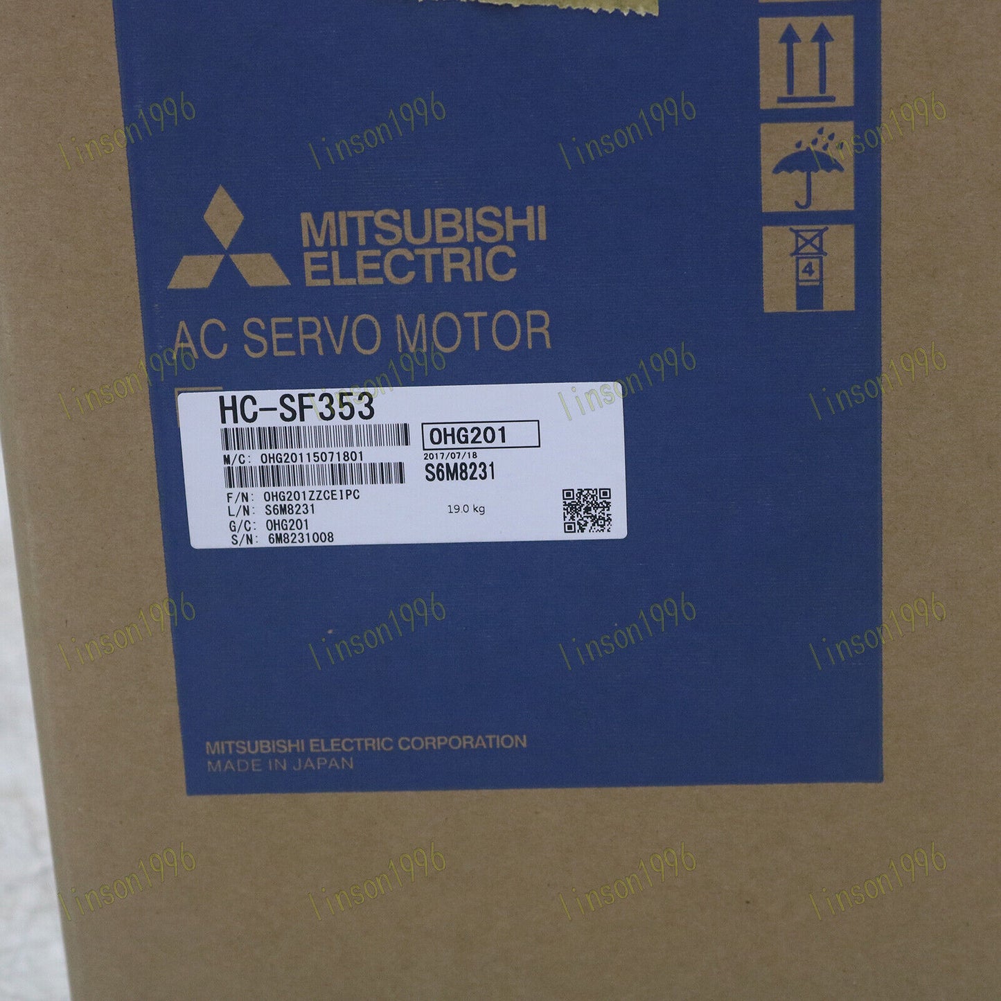 New 1PCS HC-SF353 Mitsubishi Servo Motor with 1-Year Warranty - MITSUBISHI