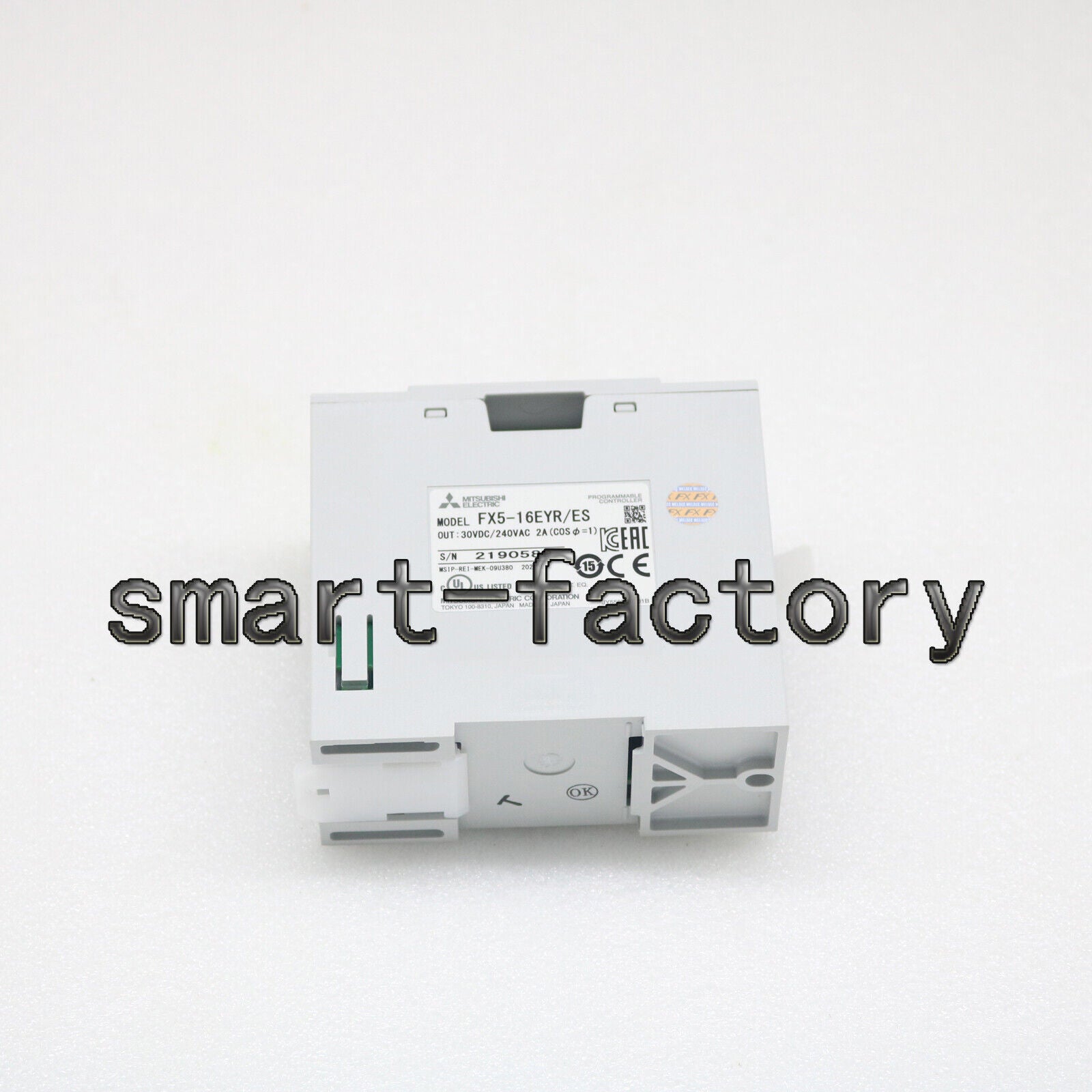 1PC Mitsubishi FX5-16EYR ES PLC programmable controller, one year - MITSUBISHI