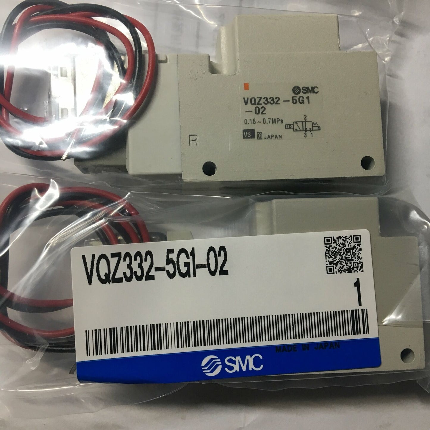 1PC SMC Solenoid Valve VQZ332-5G1-02 - SMC