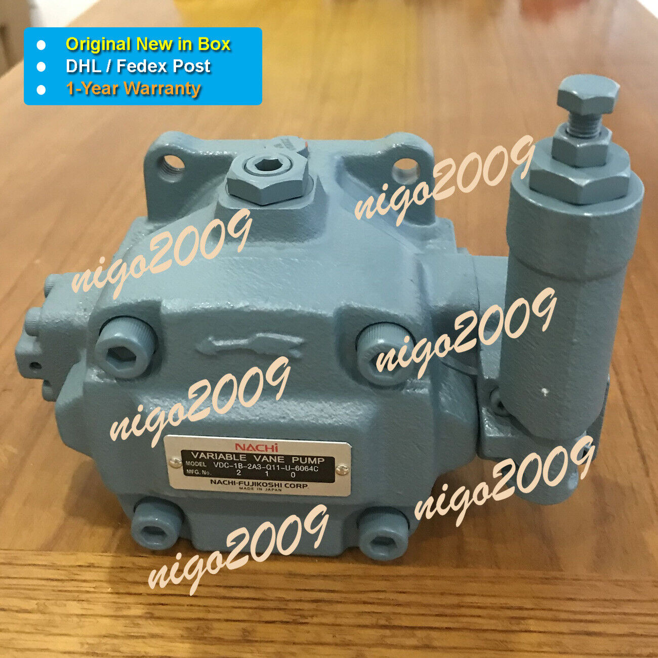 new   NACHI VDC-1B-2A3-Q11-U-6064C Variable Vane Pump Hydraulic Oil Pump NACHI