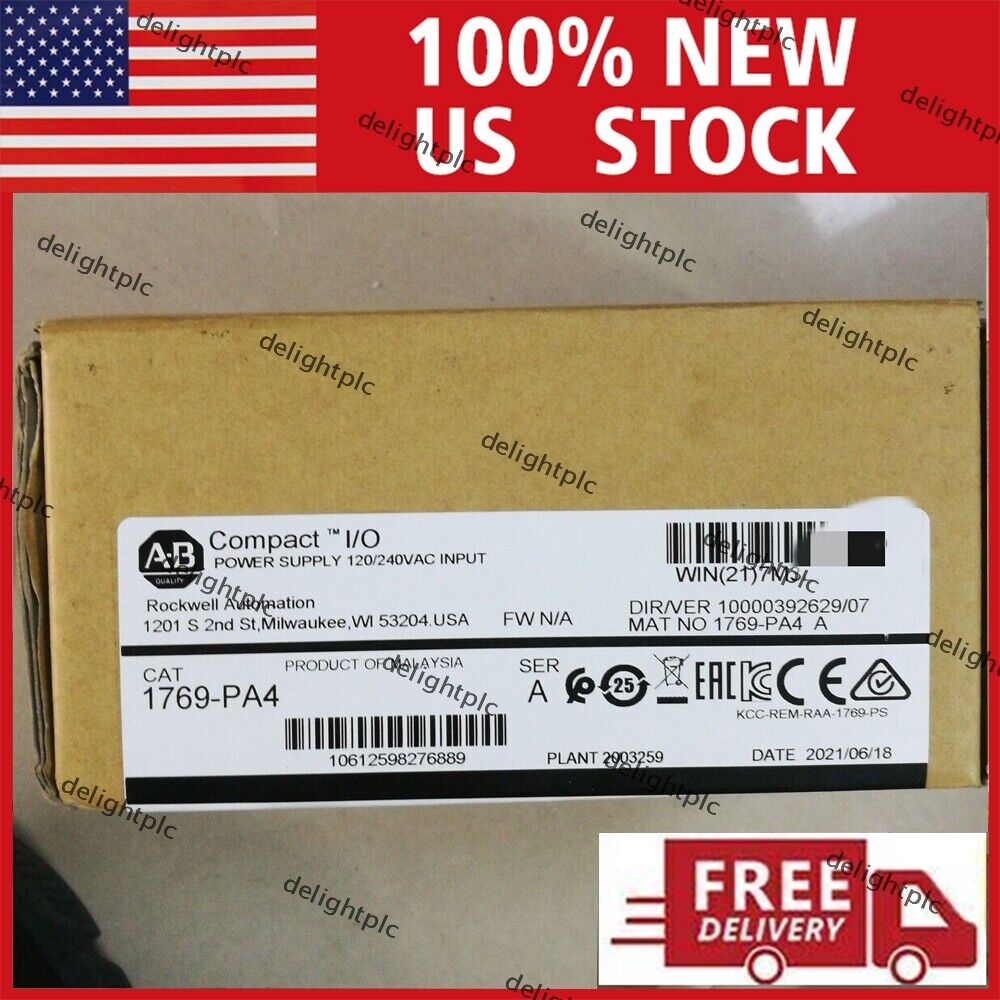 Allen-Bradley 1769-PA4 Compact Power Supply 120/240VAC 2022 - ALLEN-BRADLEY