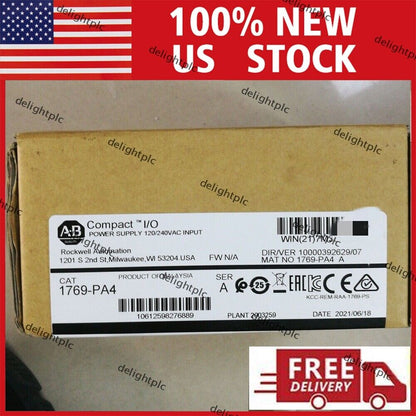 Allen-Bradley 1769-PA4 Compact Power Supply 120/240VAC 2022 - ALLEN-BRADLEY