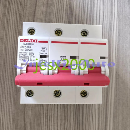 Delixi-DZ47 -125 3P 1pcs switch breaker 125A