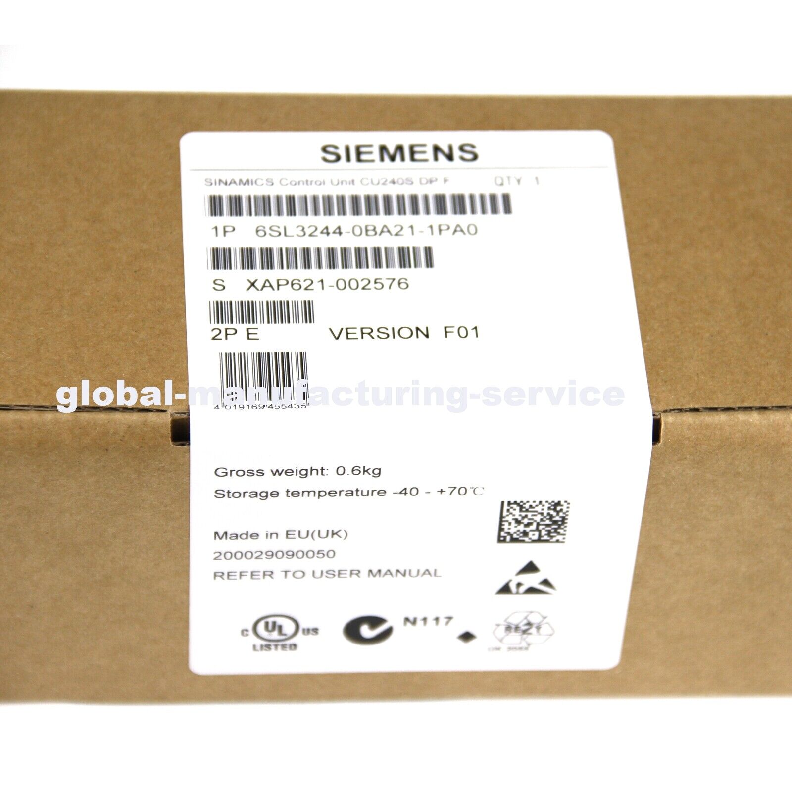 new  Siemens 6SL3244-0BA21-1PA0 6SL3 244-0BA21-1PA0