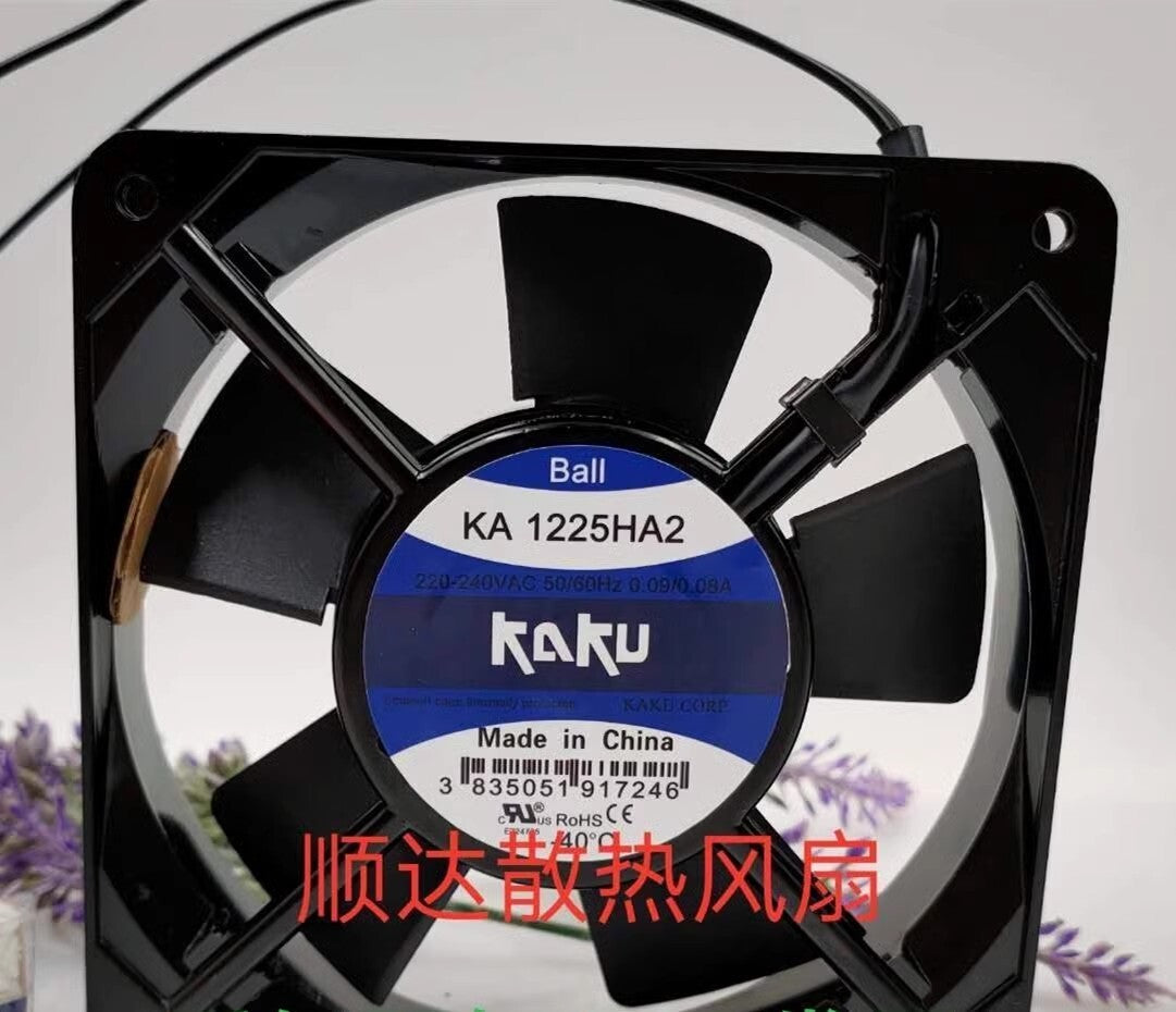 KAKU KA1225HA2 12025 AC220V-240V 0.09A/0.08A 12CM Waterproof Cooling Fan