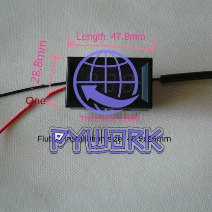 Small panel mounting Pressure gauge Accu pneumatic shock digital pressure gauge