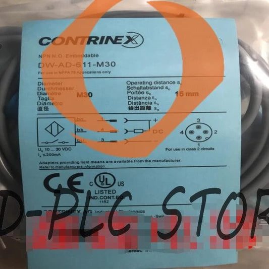 1PCS 1 PCS Contrinex Proximity Switch DW-AD-611-M30