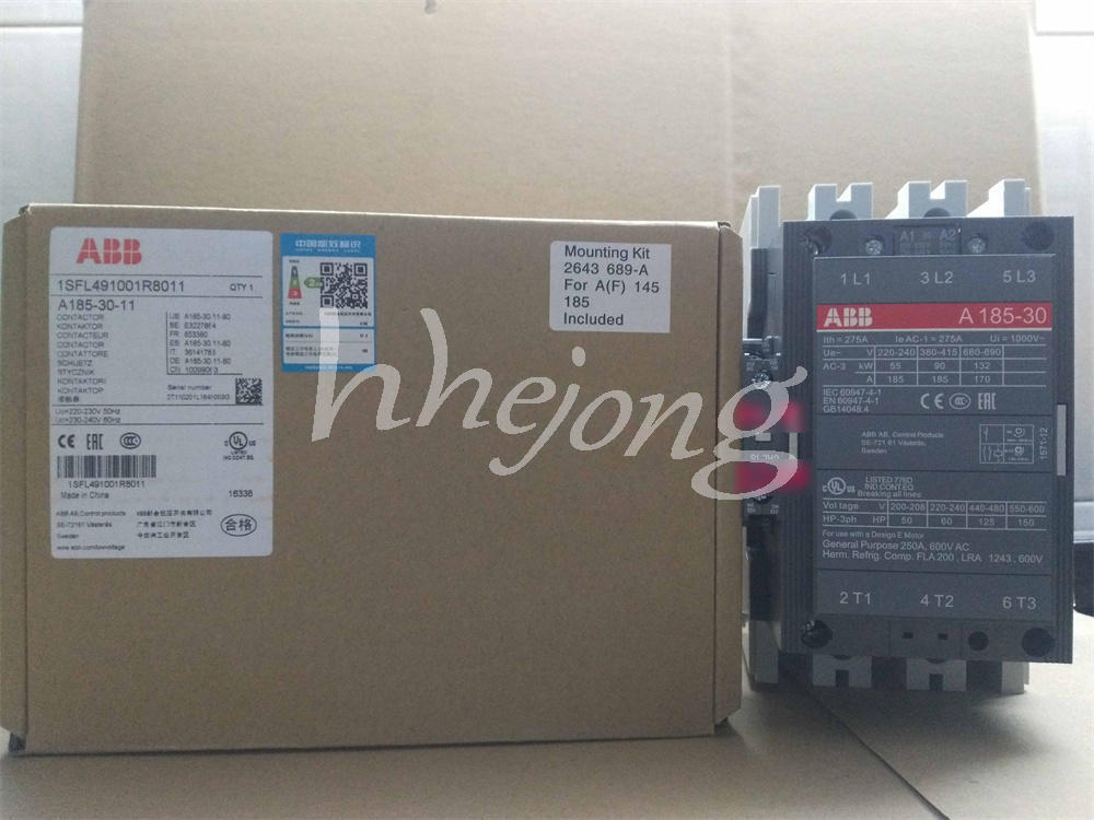 ABB A185-30-11 Contactor Switch 220V - ABB