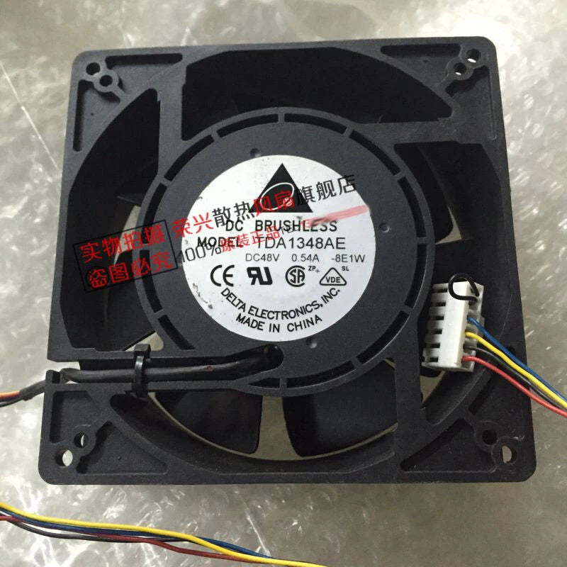 Delta TDA1348AE -8E1W 12738 48V 0.54A chassis cooling fan