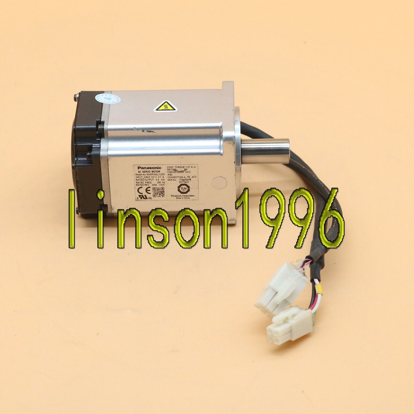 used Panasonic MHMF042L1U2M AC Servo Motor - PANASONIC
